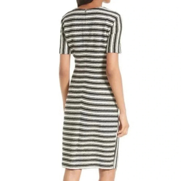 HUGO BOSS Striped Sheath Dress - Picture 2 of 12
